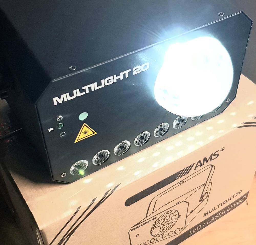 MULTILIGHT 20 AMS Laser/LED Jeux de lumiere LED laser 