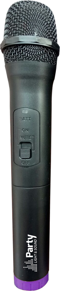 PARTY - 2-CH UHF SYSTEM /2 MIC PARTY-200UHF Microfonos Diversity 